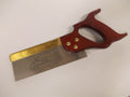 Brass-backed dovetail saw