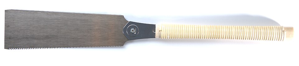 Ryoba double-edged Japanese pull saw